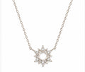 925 Sterling Silver North Star Necklace – 18"