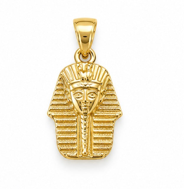 10K Gold King Tut Pendant – Small