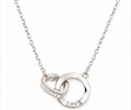 925 Sterling Silver Te Amo Love Knot Necklace