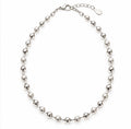 925 Sterling Silver Polished Beaded Bracelet – 8" Adjustable