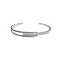 925 Sterling Silver Open Bangle Bracelet