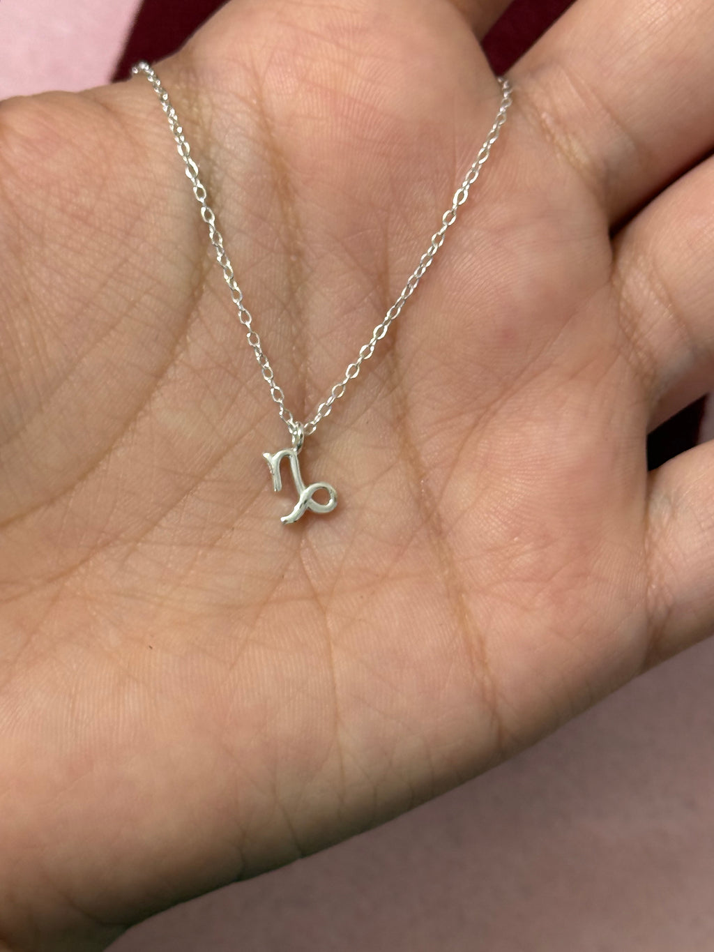 925 Sterling Silver Capricorn Zodiac Necklace – 18"