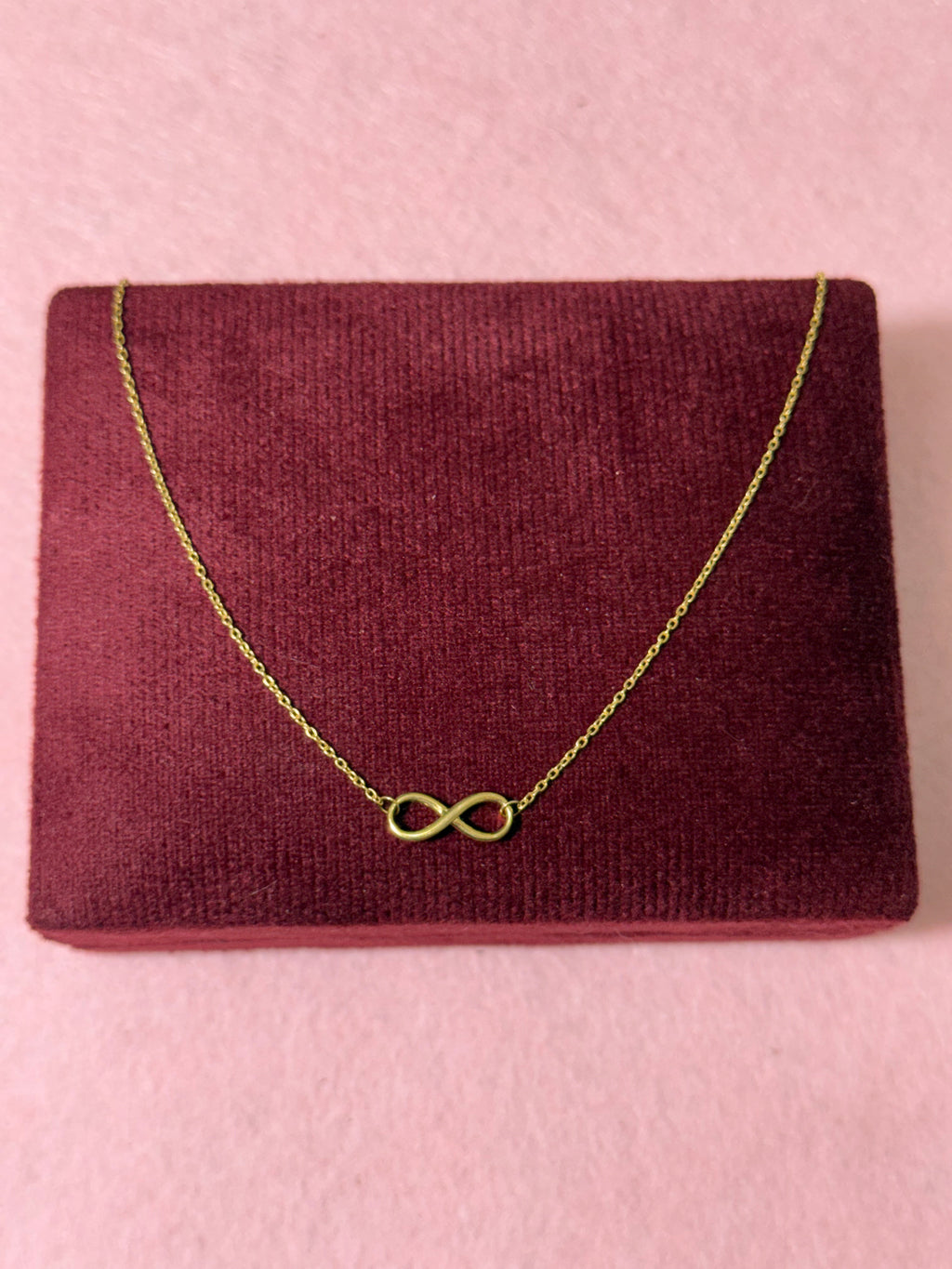 10K Yellow Gold Infinity Symbol Anklet – 9” + 1” Adjustable