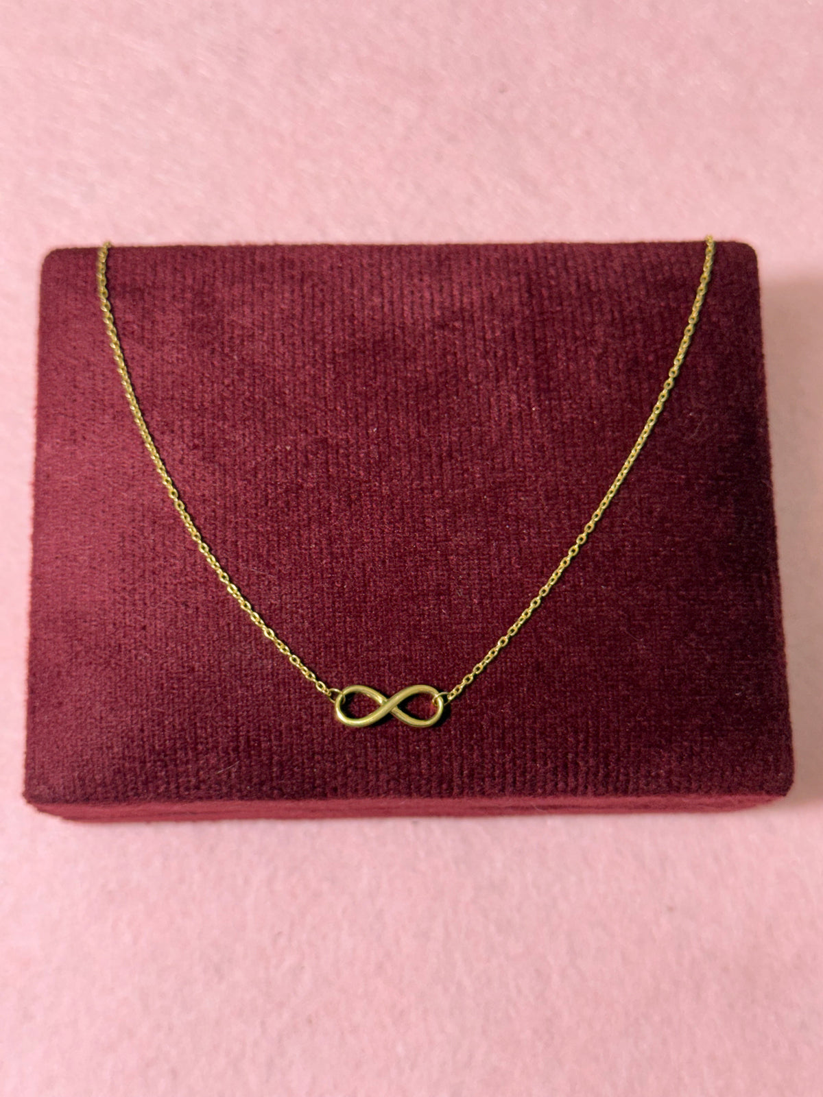 10K Yellow Gold Infinity Symbol Anklet – 9” + 1” Adjustable