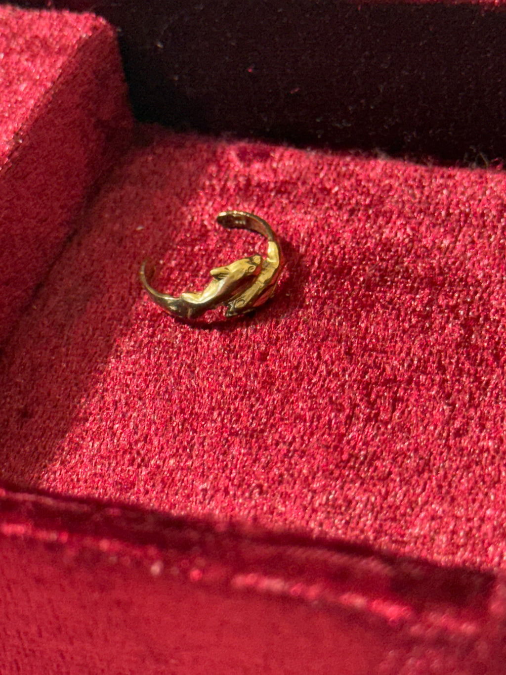 10K Gold Dolphin Wrap Toe Ring – Adjustable