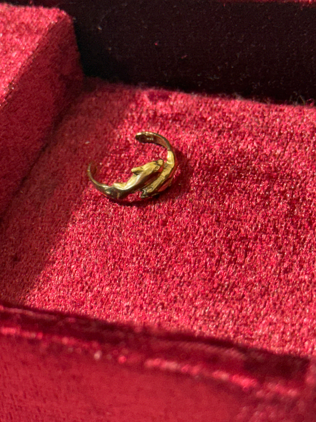 10K Gold Dolphin Wrap Toe Ring – Adjustable