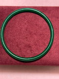 Green Jade-Style Slim Bangle Bracelet – 5 Color Options