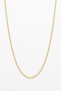 10K Solid Gold Cable Chain – 20” | 0.7mm