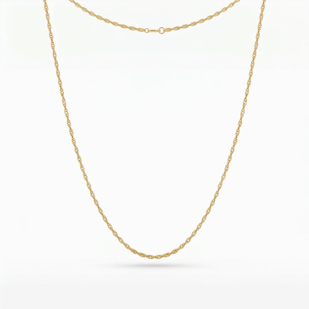 10K Gold Fine Chain – 20” | 0.6mm