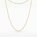 10K Gold Fine Chain – 20” | 0.6mm