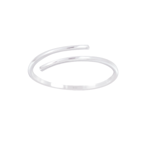 Silver Open Ring - 8