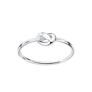 Silver Knot Ring - 7