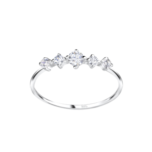 Silver Sparkling Ring - 9
