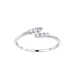 Silver Opened Ring - 7
