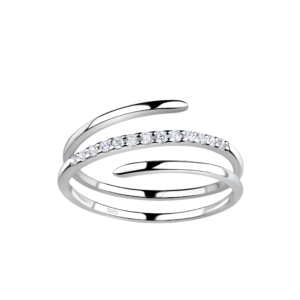 Silver Line Ring - 6